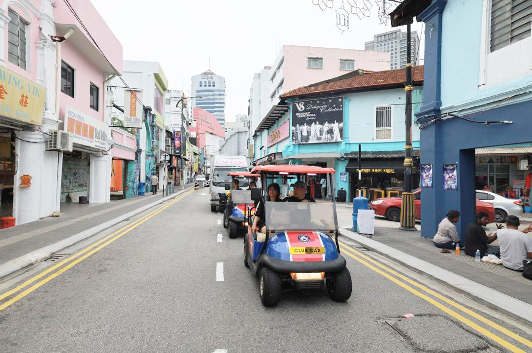 Buggy tour through Johor Bahru streets